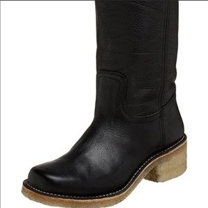 Frye size 7, the “Campus Boots”